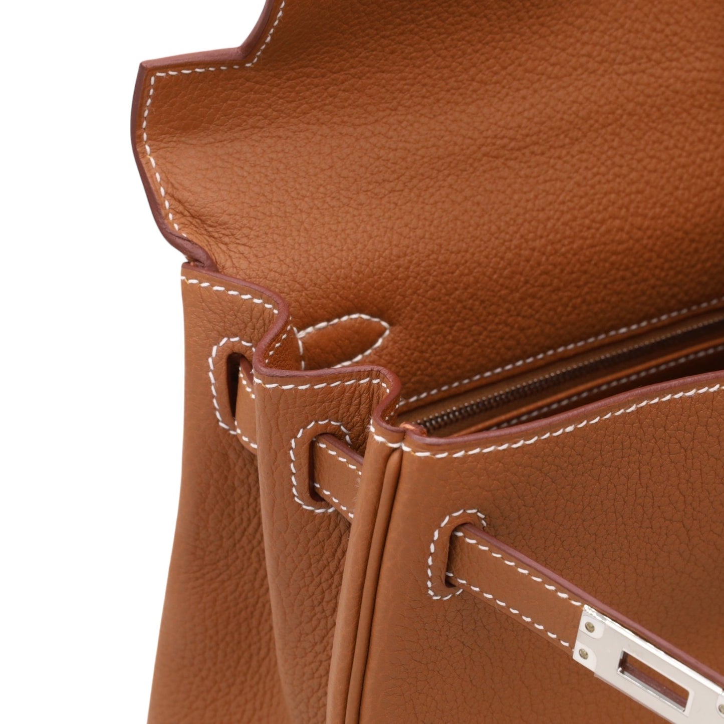 Kelly 25 Togo Gold SS W engraved