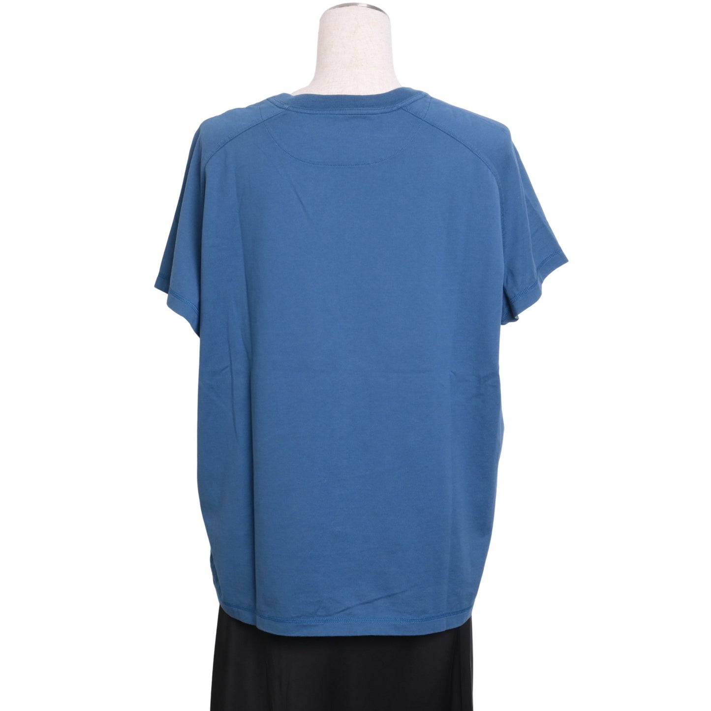 T-shirt, embroidery, cotton, navy, 38