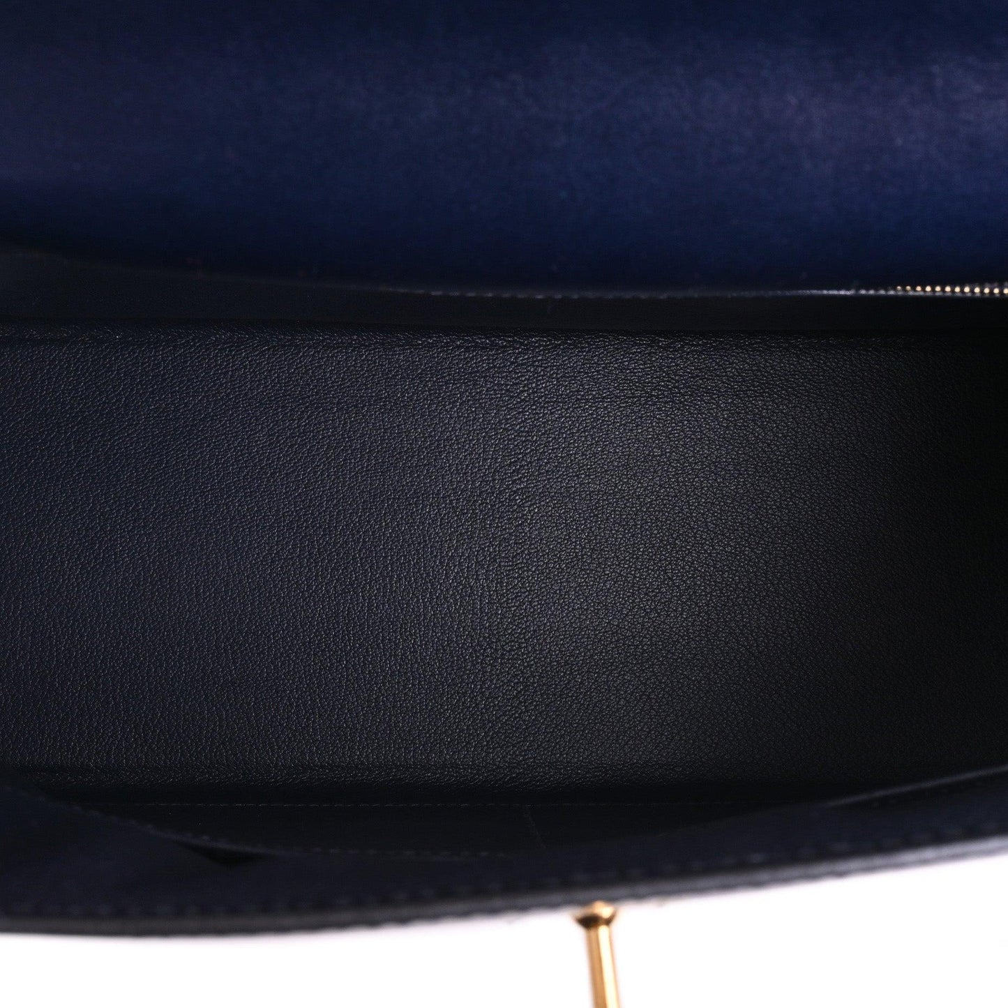 Kelly 32 Crinolan Box Calf Blue Indigo GP □J Engraved