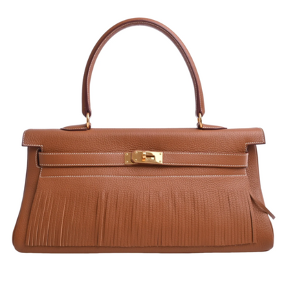 Shoulder Kelly Fringe Torillon Clemence Gold GP □M engraved