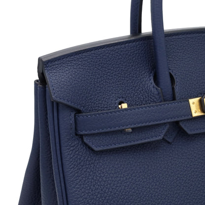 バーキン25　トゴ　ブルーアビス　GP　K刻印