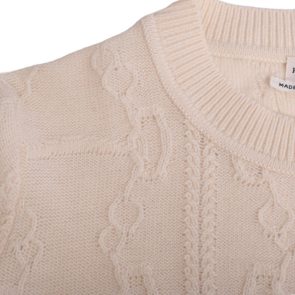 半袖针织羊毛白色42