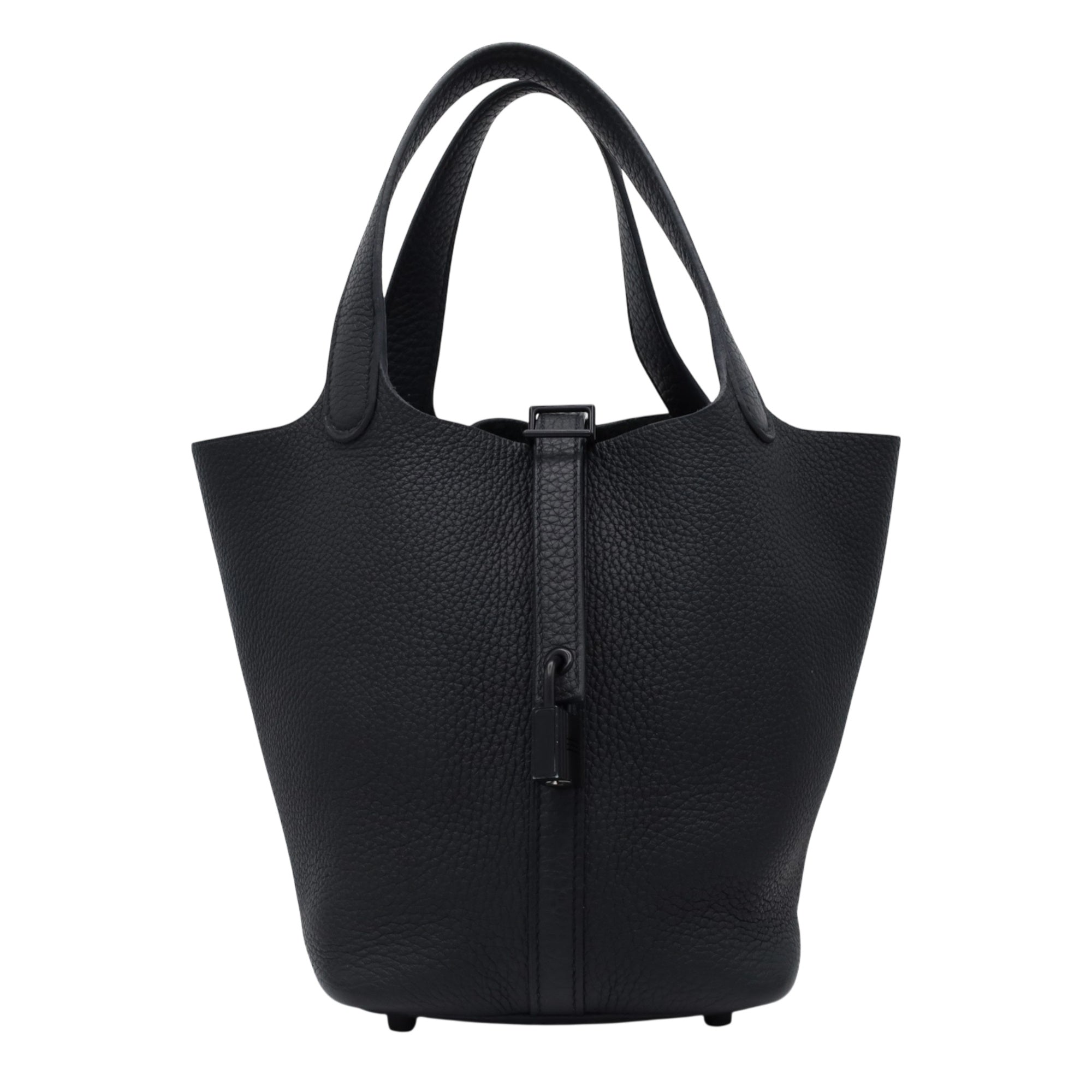 HERMES ピコタンロックPM モノクローム トリヨンクレマンス ソー