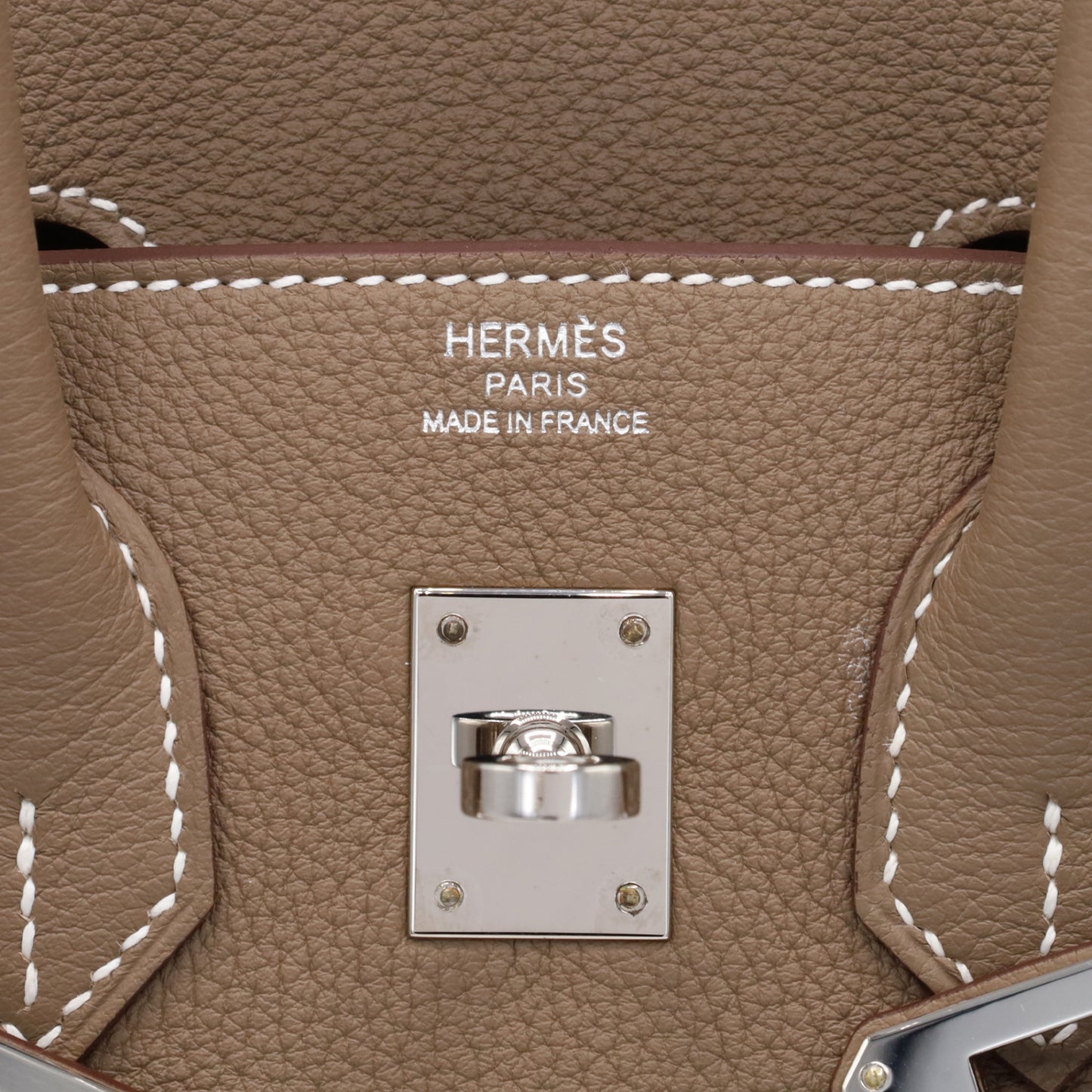 バーキン25　トゴ　エトゥープ　SS　Ｗ刻印