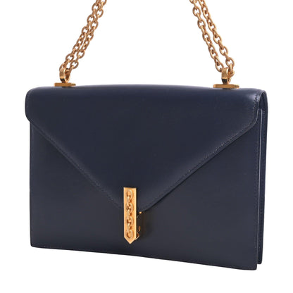 アルカザール　ボックスカーフ　ブルーインディゴ　GP　〇Ｎ刻印