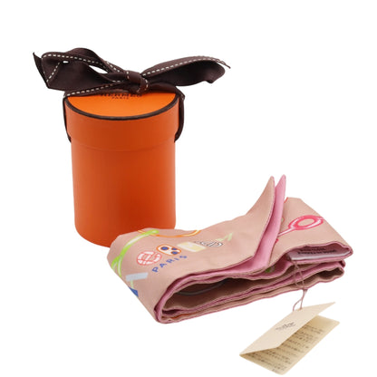 ツイリー　ド・レ・ブックル　シルク　ピンク