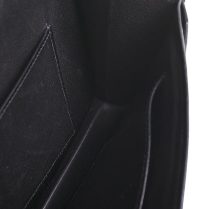 ナポレオン　ショルダーバッグ　ボックスカーフ　ブラック　GP　〇S刻印