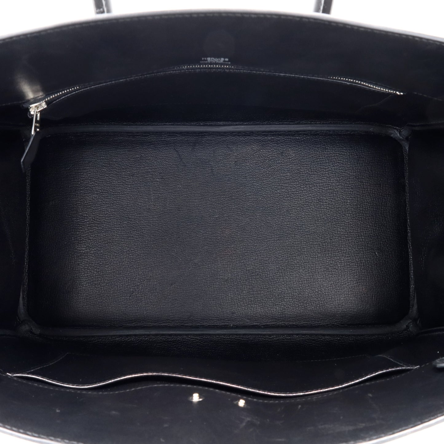 Shadow Birkin 35 Vaux Barenia 牛仔布黑色 SS □N 印章