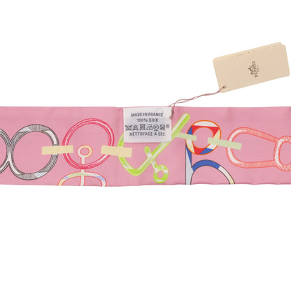 ツイリー　ド・レ・ブックル　シルク　ピンク