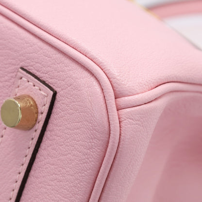 バーキン30　シェーブル　ローズサクラ　GP　X刻印