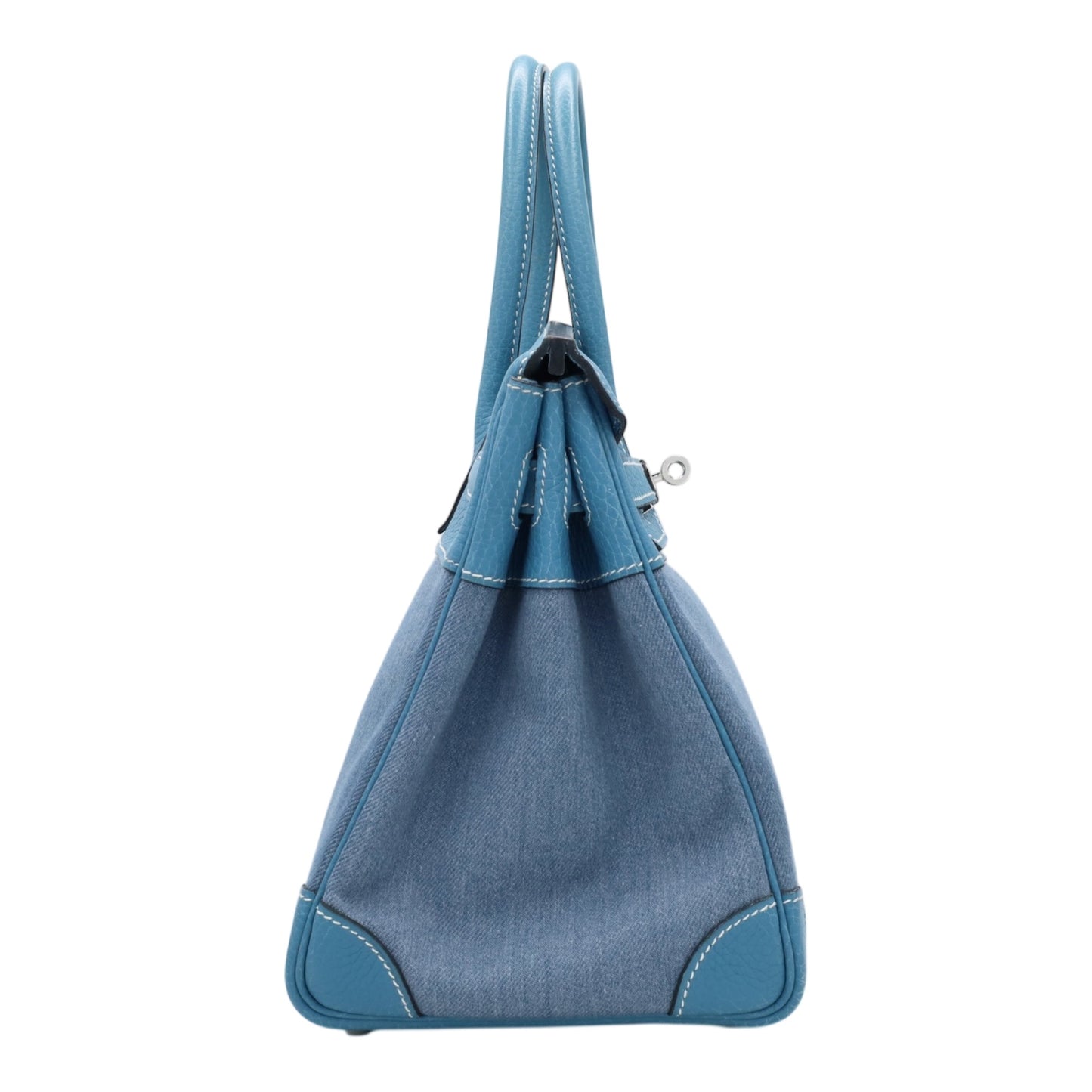 バーキン30　トワルジーン　トゴ　ブルージーン　SS　□J刻印