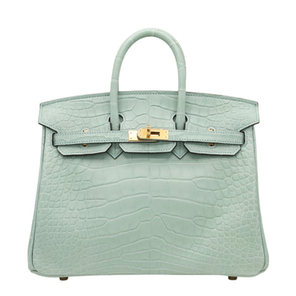 Birkin 25 鳄鱼皮 Matt Verdeaux GP W 雕刻