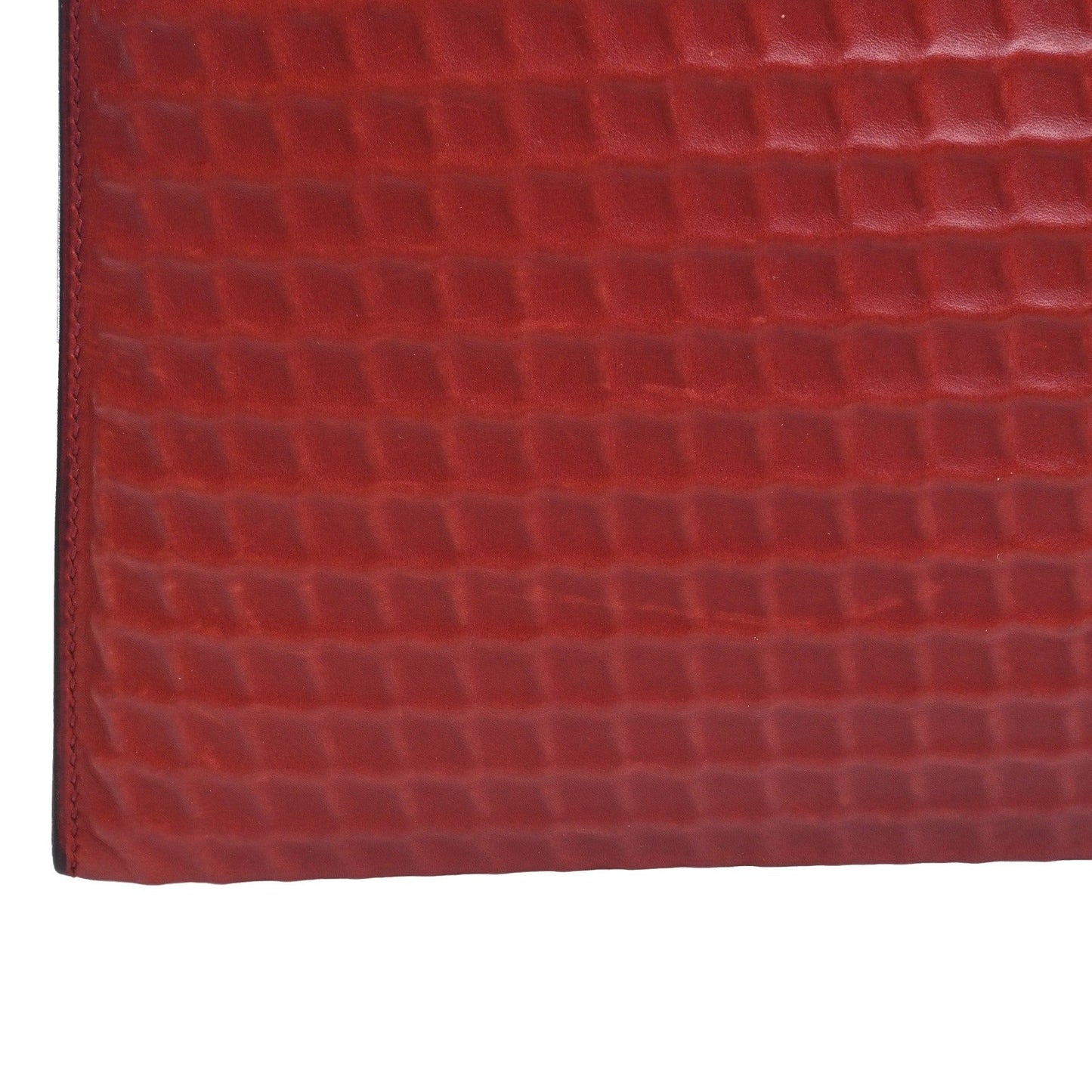 Kelly 32 Dewitch Waffle Box Calf Rouge Ash SS □G engraved