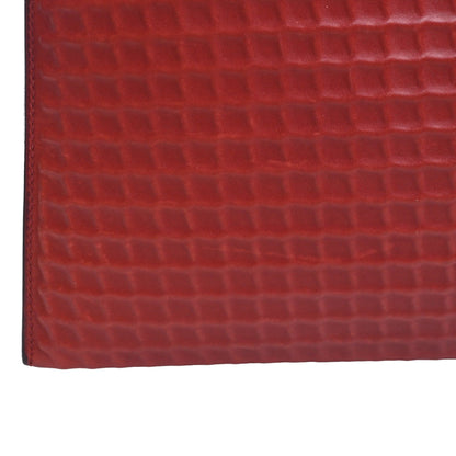 Kelly 32 Dewitch Waffle Box Calf Rouge Ash SS □G engraved