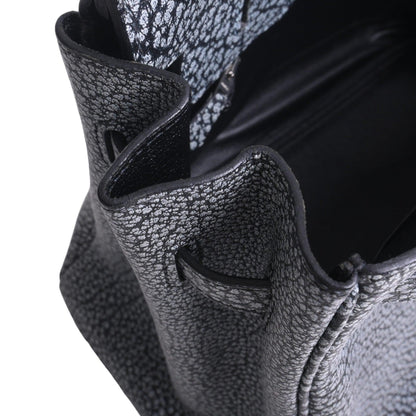 Birkin 35 Buffle Skipper Dalmatian Black SS □E engraved