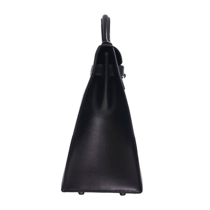 Kelly 32 Box Moonlight Black Ruthenium Metal Fittings □D Engraved