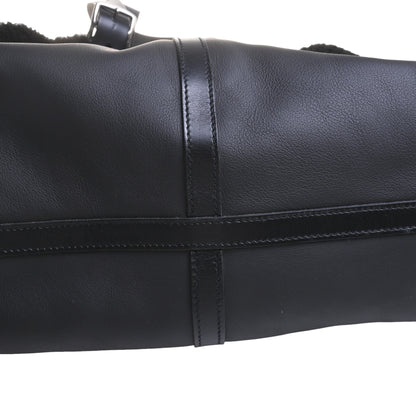 エトリヴィエール　ショッピングアビエイター　トリヨンクリストバル　ムートン　ブラック　SS　C刻印