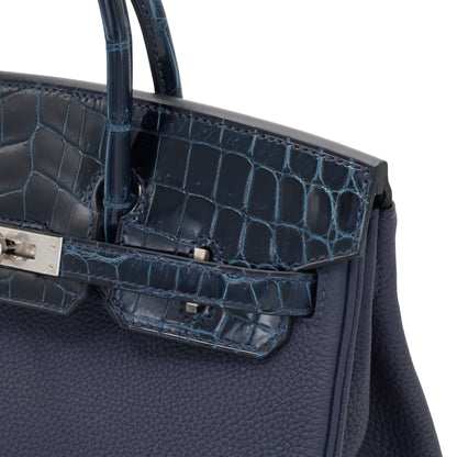 バーキン25　タッチ　トゴ　ニロティカス　ブルーニュイ　SS　Y刻印