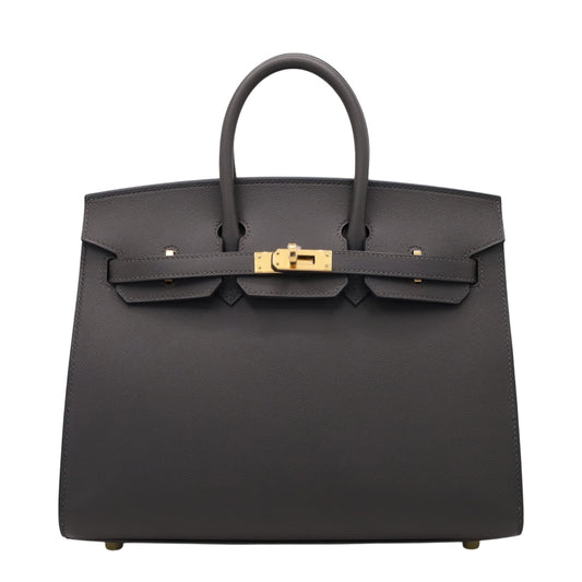 バーキン25　セリエ　ヴォーマダム　グラファイト　GP　U刻印