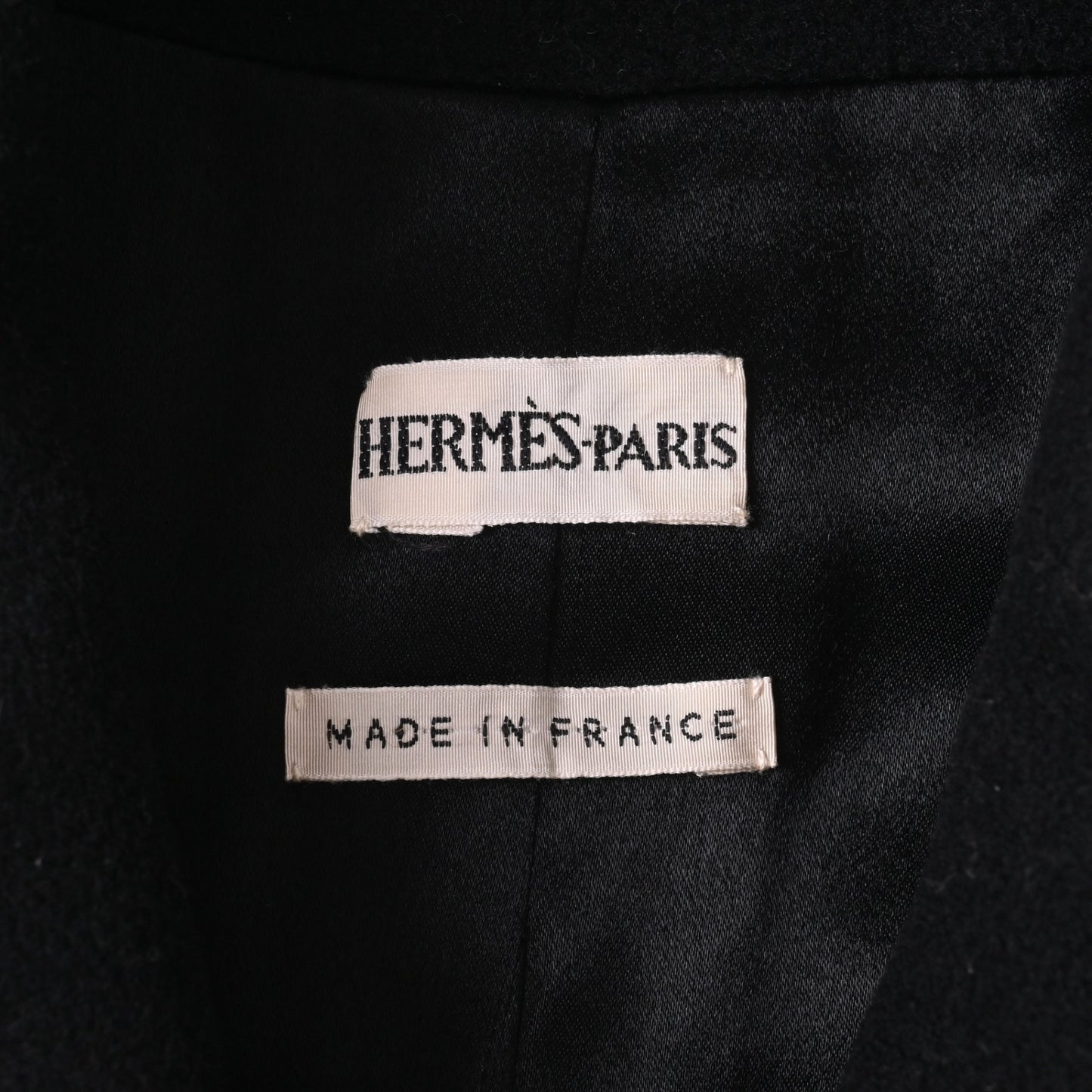 ベルテッドコート　カシミヤ　ブラック　40