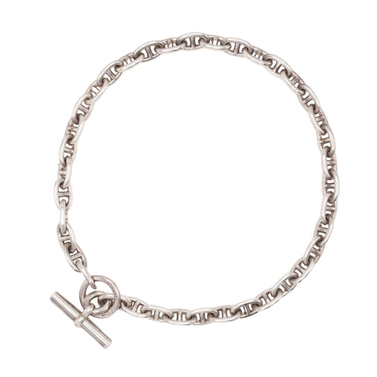 シェーヌダンクルMM　38LINK　ネックレス　筆記体　SV