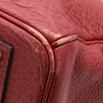 Birkin 45 Long Shoulder Buffle Skipper Rouge Ash SS □DStamp