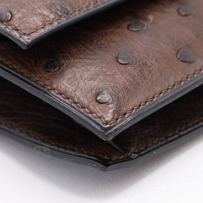 Eugenie Ostrich Brown GP