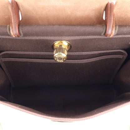 エールバッグ31PM　ヴィブラート　ヴァッシュ　ブラウン　GP　□F刻印