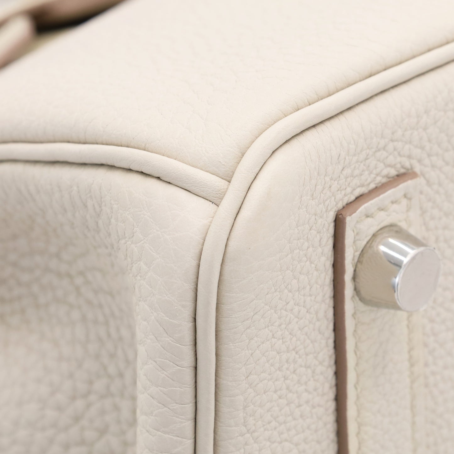 Birkin 25 Touch Alligator Matte Togo Beton SS W Engraved