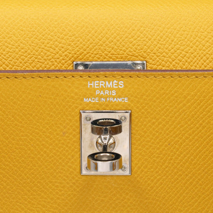 Kelly 25 Vaux Epson Jaune Ambre SS C刻印