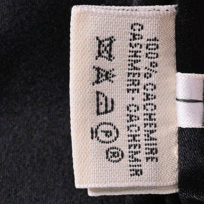 ベルテッドコート　カシミヤ　ブラック　40