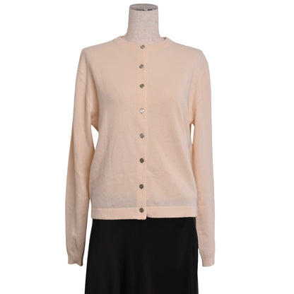 アンサンブル　カシミヤ　ホワイト　L