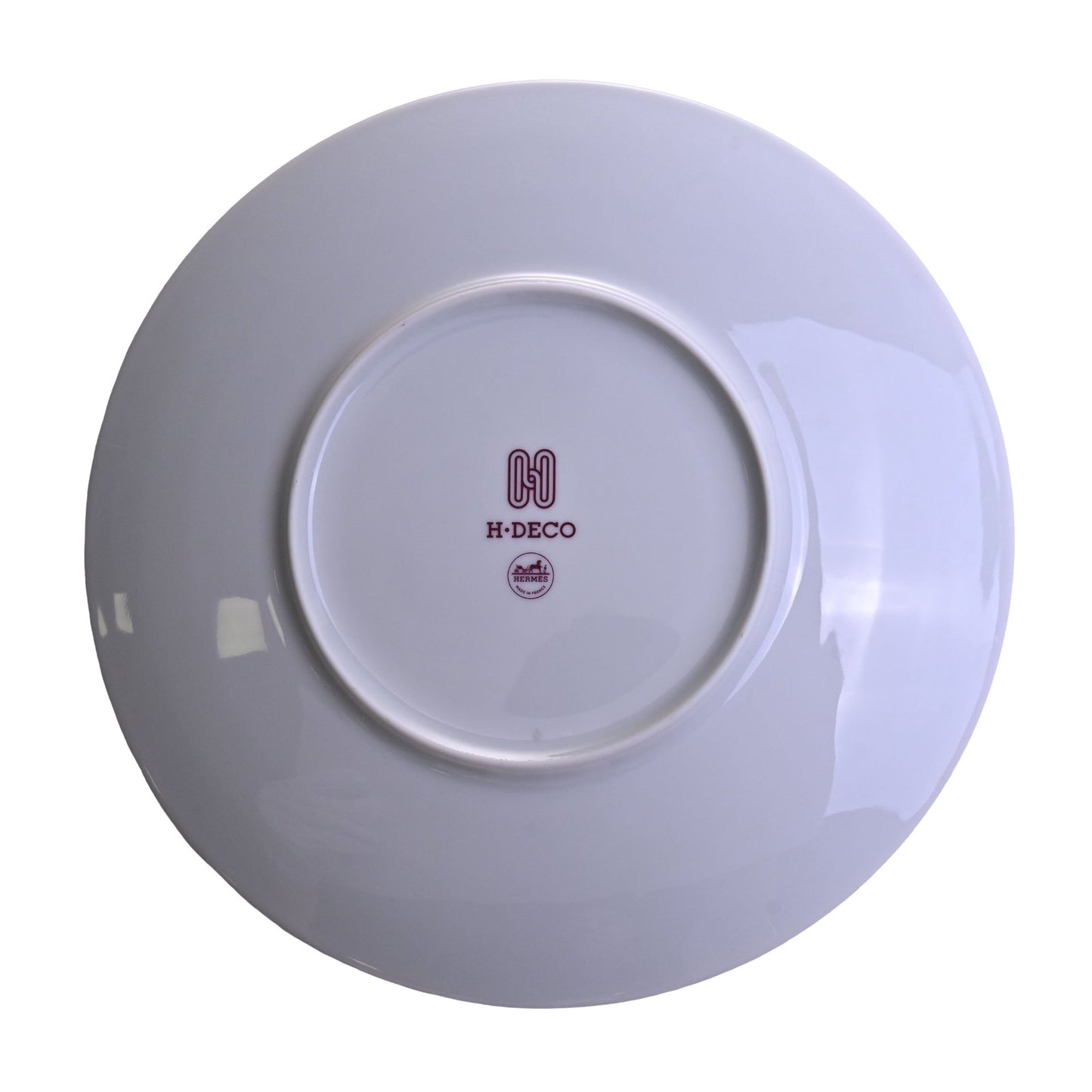 アッシュデコ　ディナープレート　ペア　ルージュ　ブラック