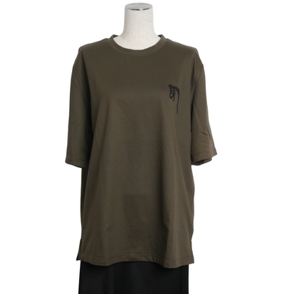 T-shirt, Horse Emblem, Cotton, Khaki, L