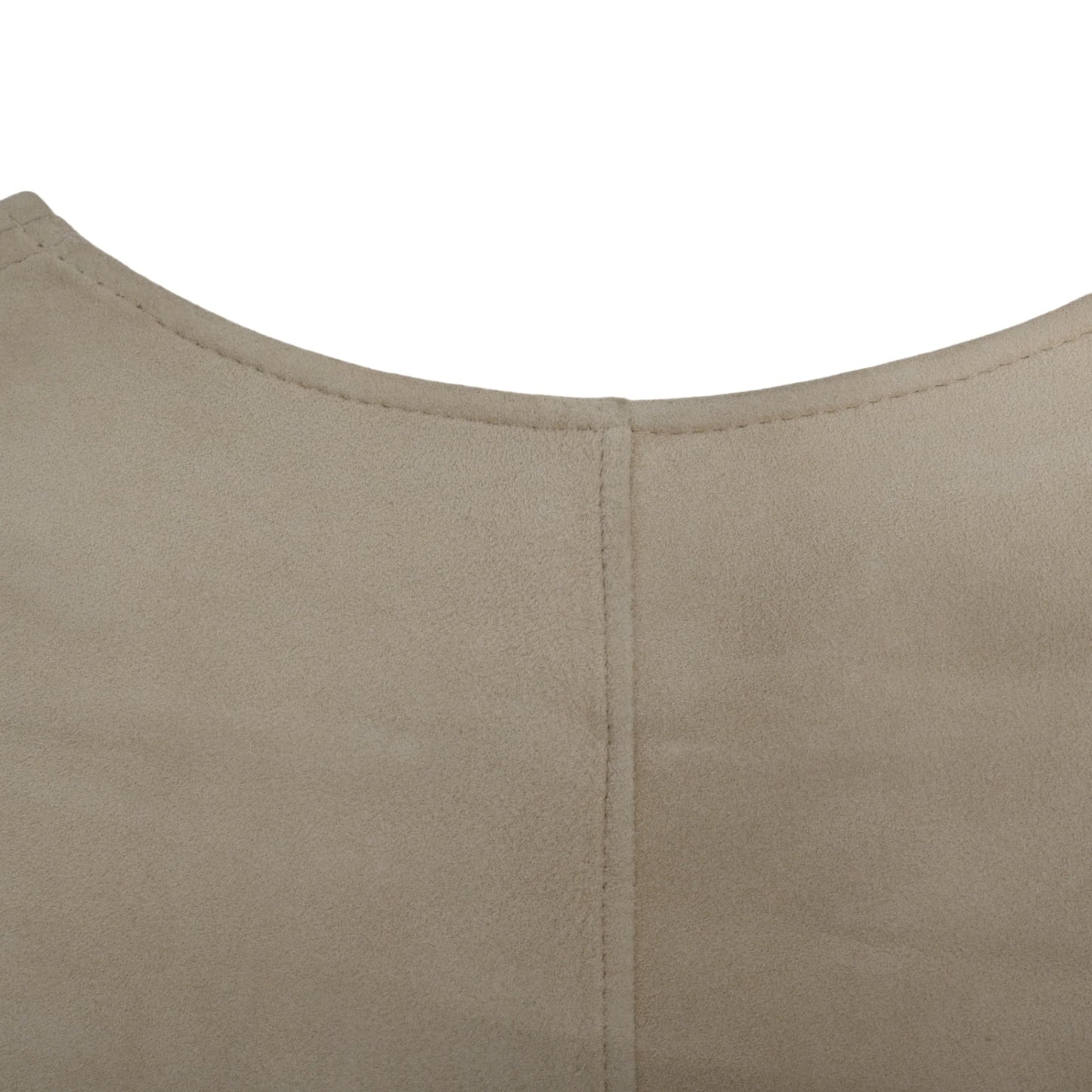 ヴァルーズ　ベスト　スエード　アイボリー　36