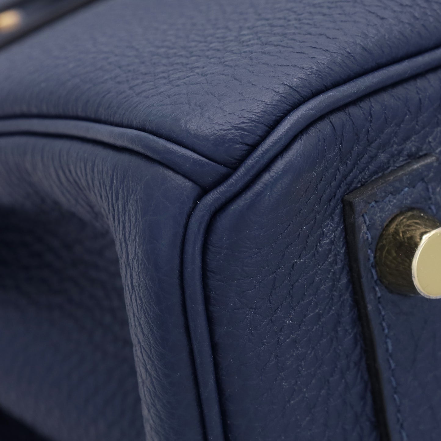 バーキン25　トゴ　ブルーアビス　GP　K刻印