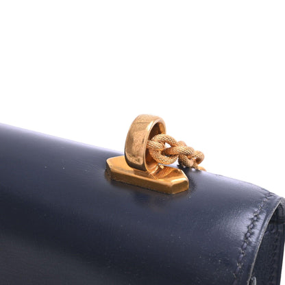 アルカザール　ボックスカーフ　ブルーインディゴ　GP　〇Ｎ刻印