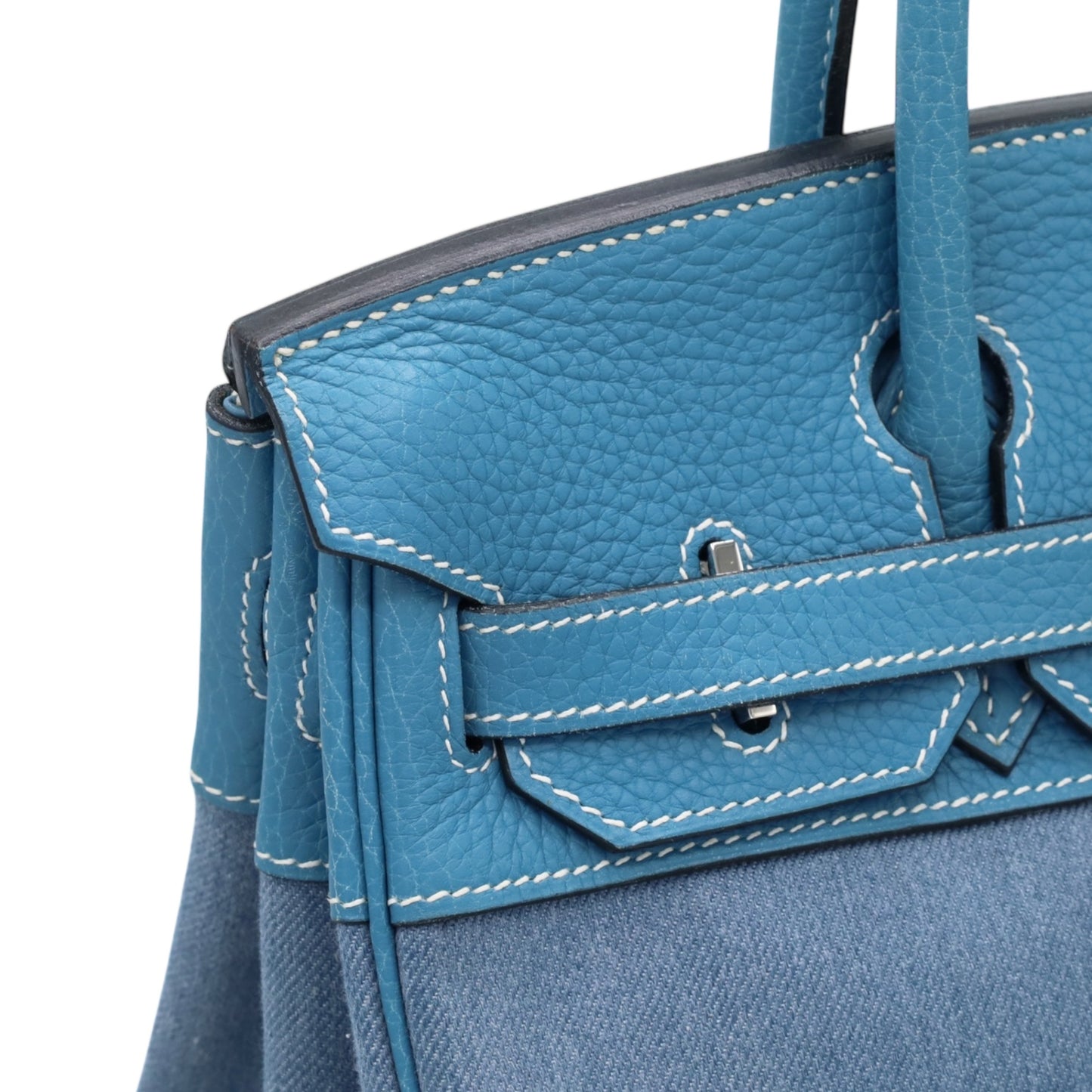 バーキン30　トワルジーン　トゴ　ブルージーン　SS　□J刻印