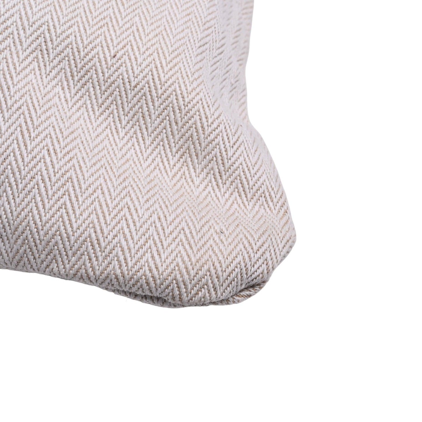 アリーヌGM　トワルシェブロン　アイボリー　ブルージーン