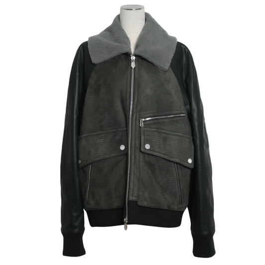 Blouson, Mouton, Khaki, 52