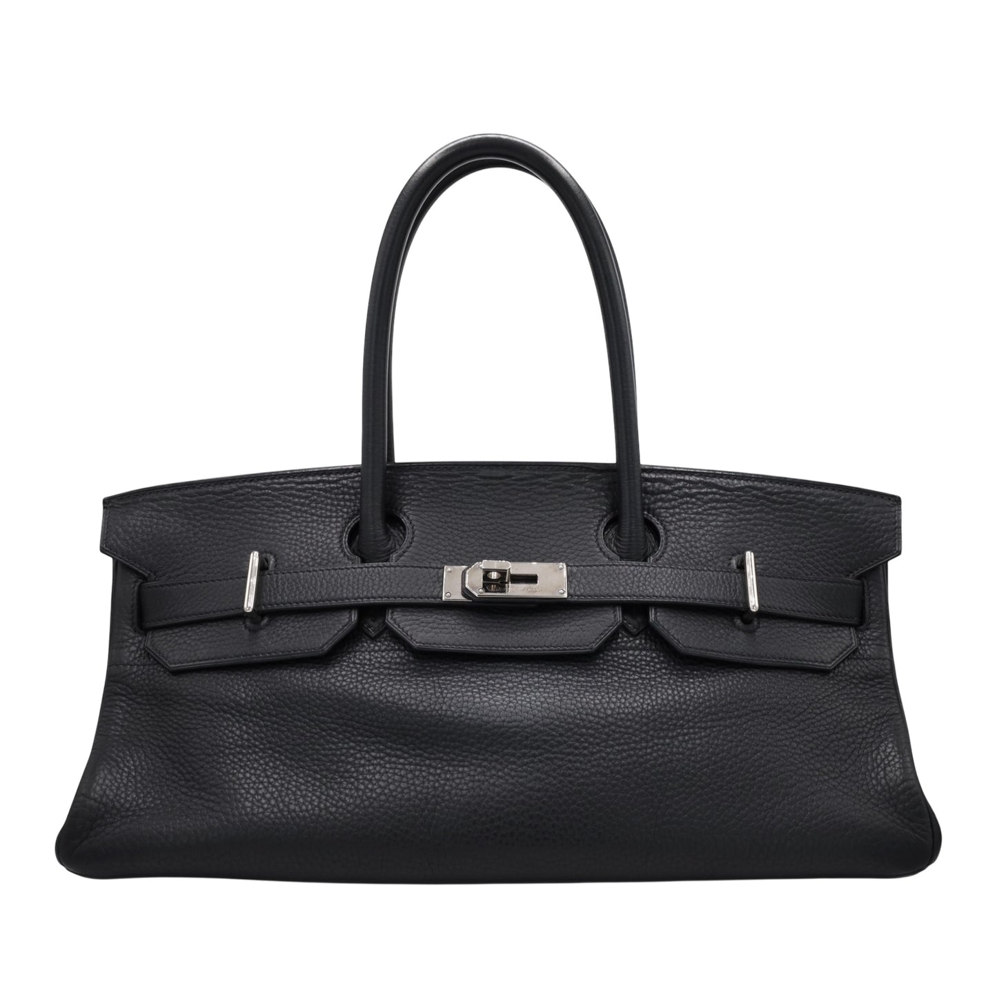 单肩 Birkin TaurillonCraie曼斯·布莱克 SS □JStamp