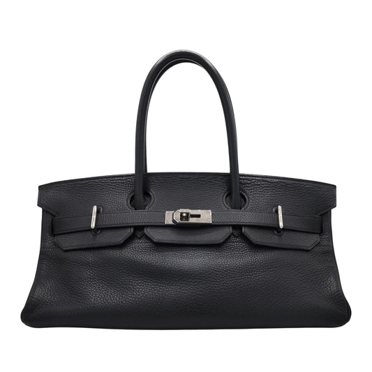 单肩 Birkin TaurillonCraie曼斯·布莱克 SS □JStamp
