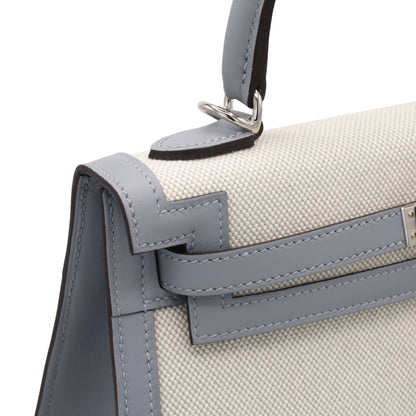 ケリー25　トワルアッシュ　ヴォースイフト　ブルーグラシエ　エクリュ　SS　K刻印