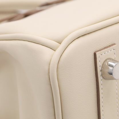 Birkin 25 Vaux Swift Cle SS K stamp