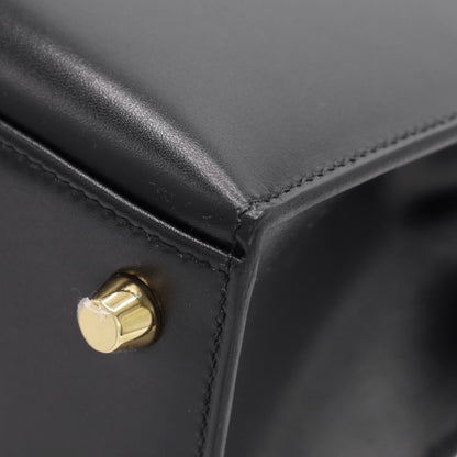 ケリー25　ボックスカーフ　ブラック　GP　W刻印