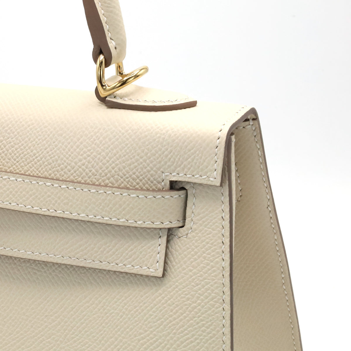 Kelly 25 Vo-Epsom　CraieChampagne gold hardware KStamp