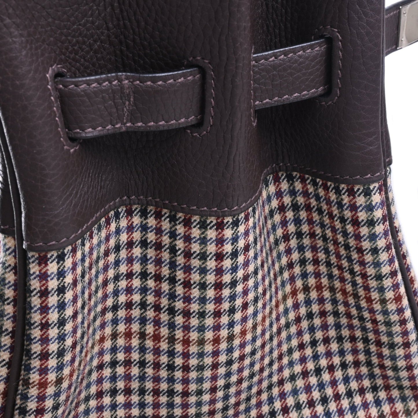 バーキン35　レナージュ　カロ　トリヨンクレマンス　エベンヌ　SS　□K刻印