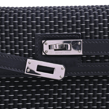 Kelly 25 Metal Crinorun Box Calf Black SS □C Engraved