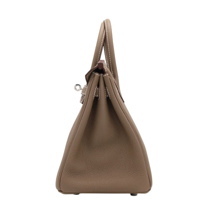 バーキン25　トゴ　エトゥープ　SS　Ｗ刻印