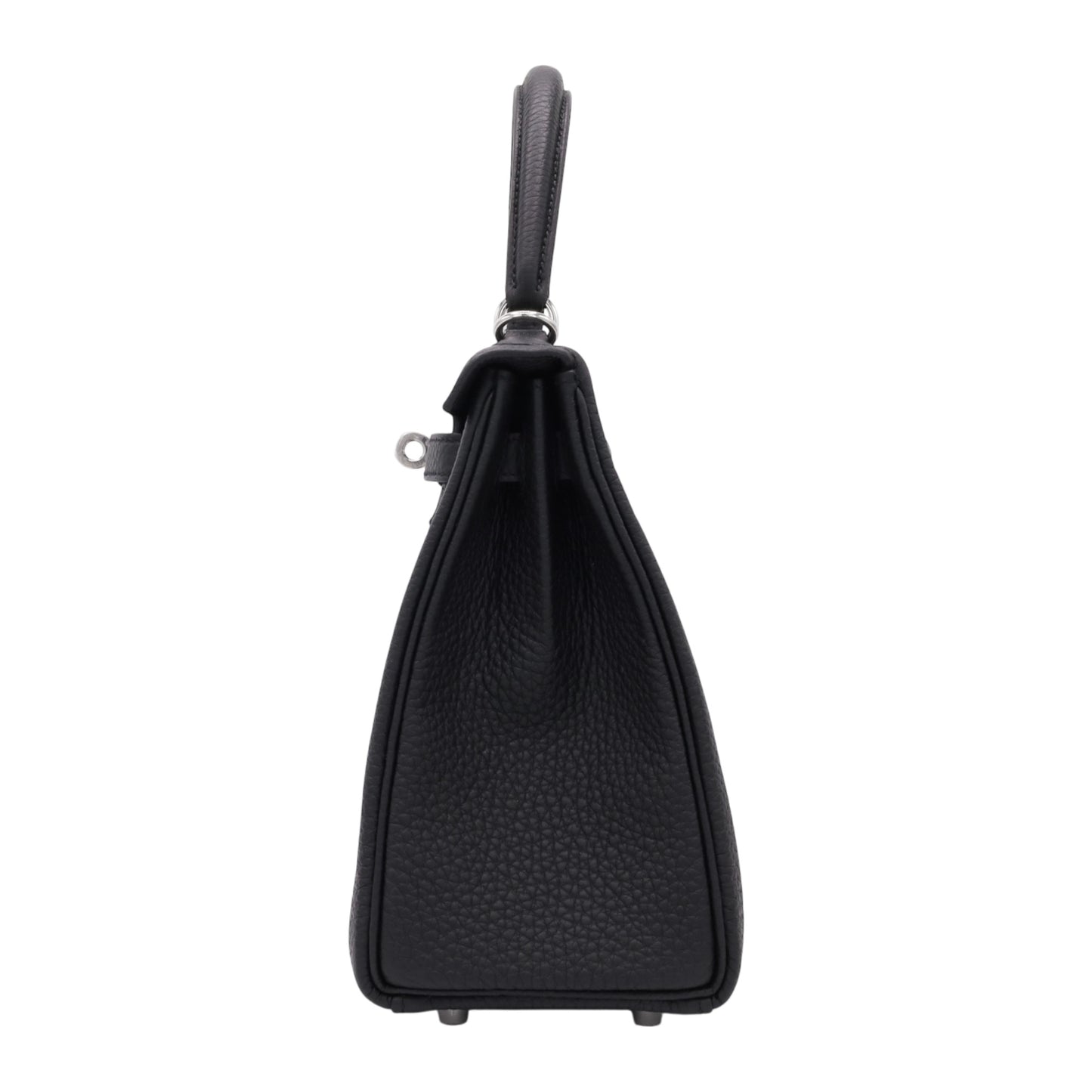 Kelly 25 Togo Black SS K stamp